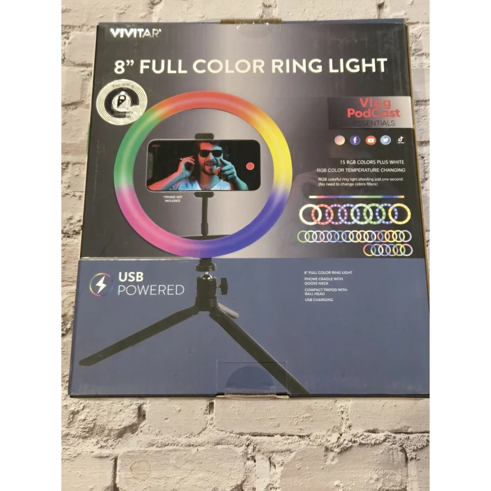 Vivitar Full-Color Ring Light, 8